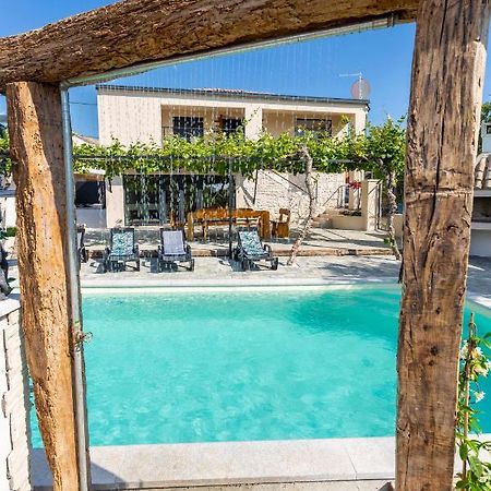 Villa House With Pool Poli Stare Nuoni Žminj Esterno foto