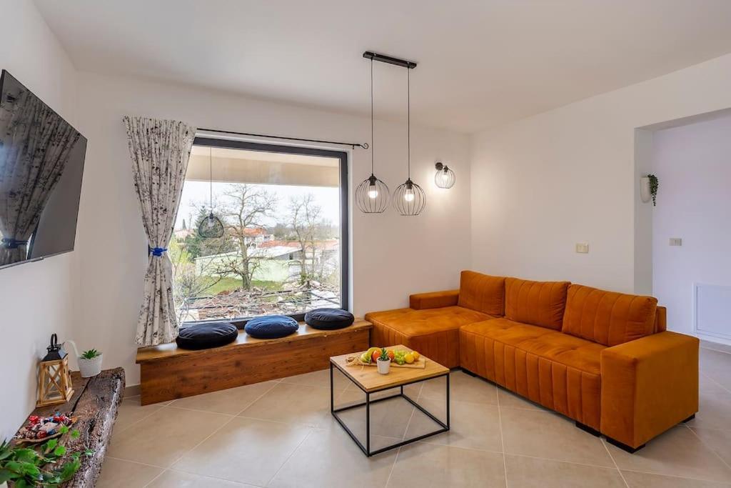 Villa House With Pool Poli Stare Nuoni Žminj Esterno foto